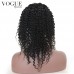 Brazilian Human Hair Kinky Curly Virgin Hair Full Lace Wig With Baby Hair Glueless